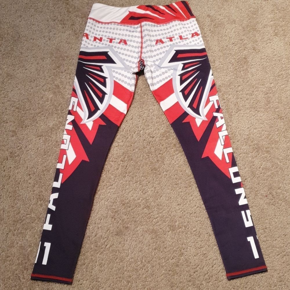 Ladies Atlanta Falcons Logo Leggings sz M